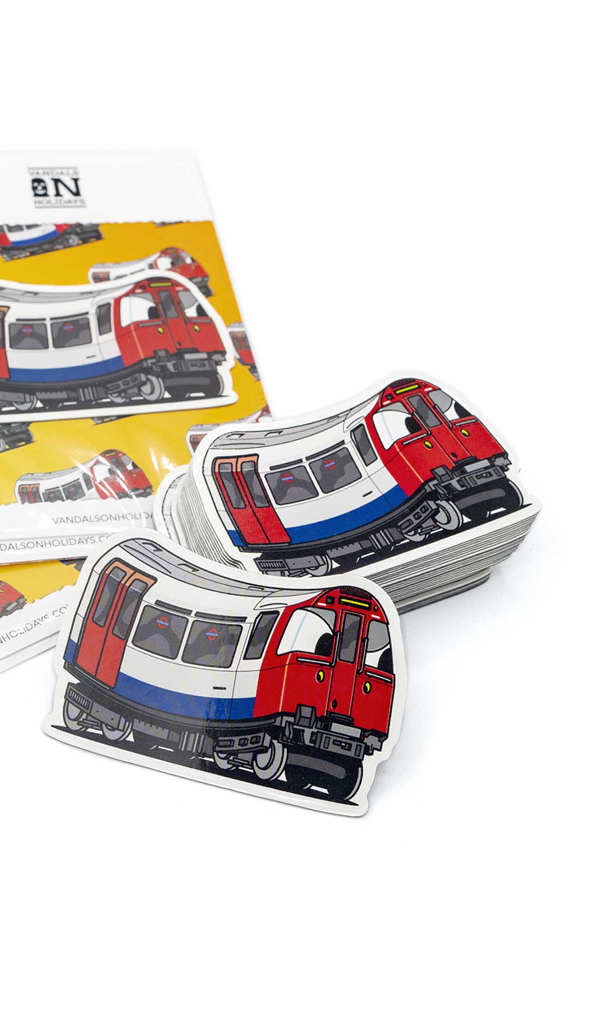 London Underground 1972 Magnet – Vandals on Holidays