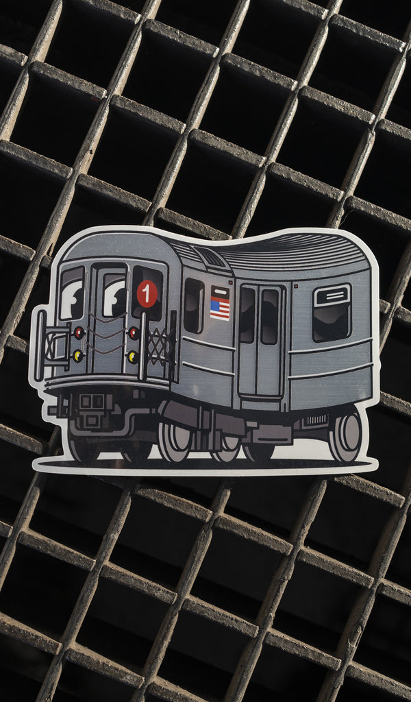 R142 Sticker New York City Subway sticker set – Vandals on Holidays