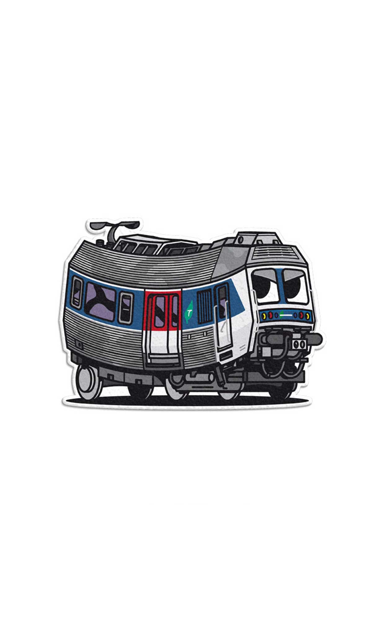 Static Luxury Vandals 限定ポスター SNCF Z6400 Sticker – Vandals on Holidays